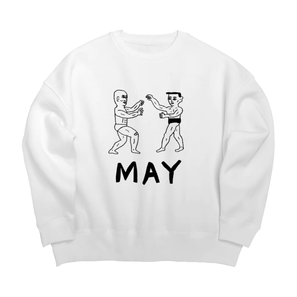 ヘロシナキャメラ売り場の5月 Big Crew Neck Sweatshirt