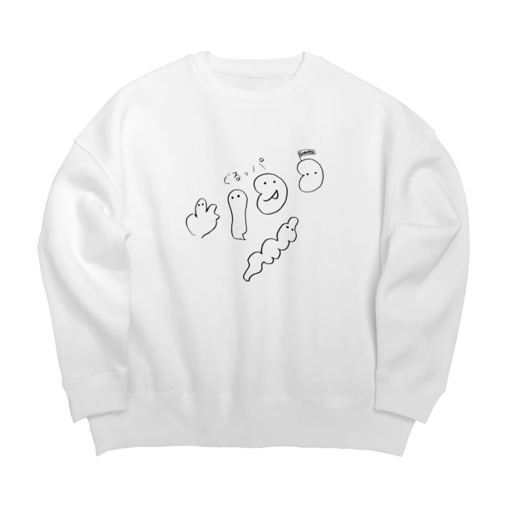 さくら まい*のぐるっパ Big Crew Neck Sweatshirt