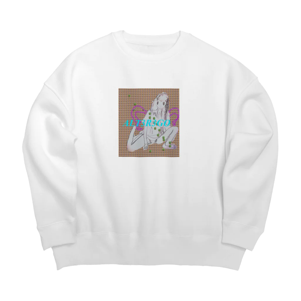 ALTEREGOのALTEREGO Big Crew Neck Sweatshirt