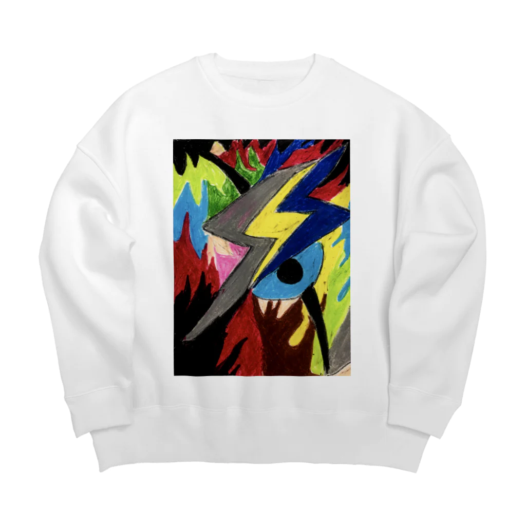 semのFIRE Big Crew Neck Sweatshirt