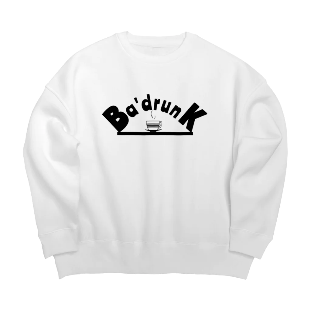 Ba'drunkのBa'drunk newブランドロゴシリーズ Big Crew Neck Sweatshirt