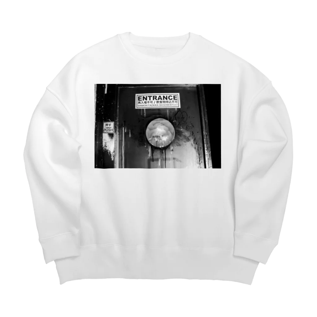 かぴばらのentrance item Big Crew Neck Sweatshirt