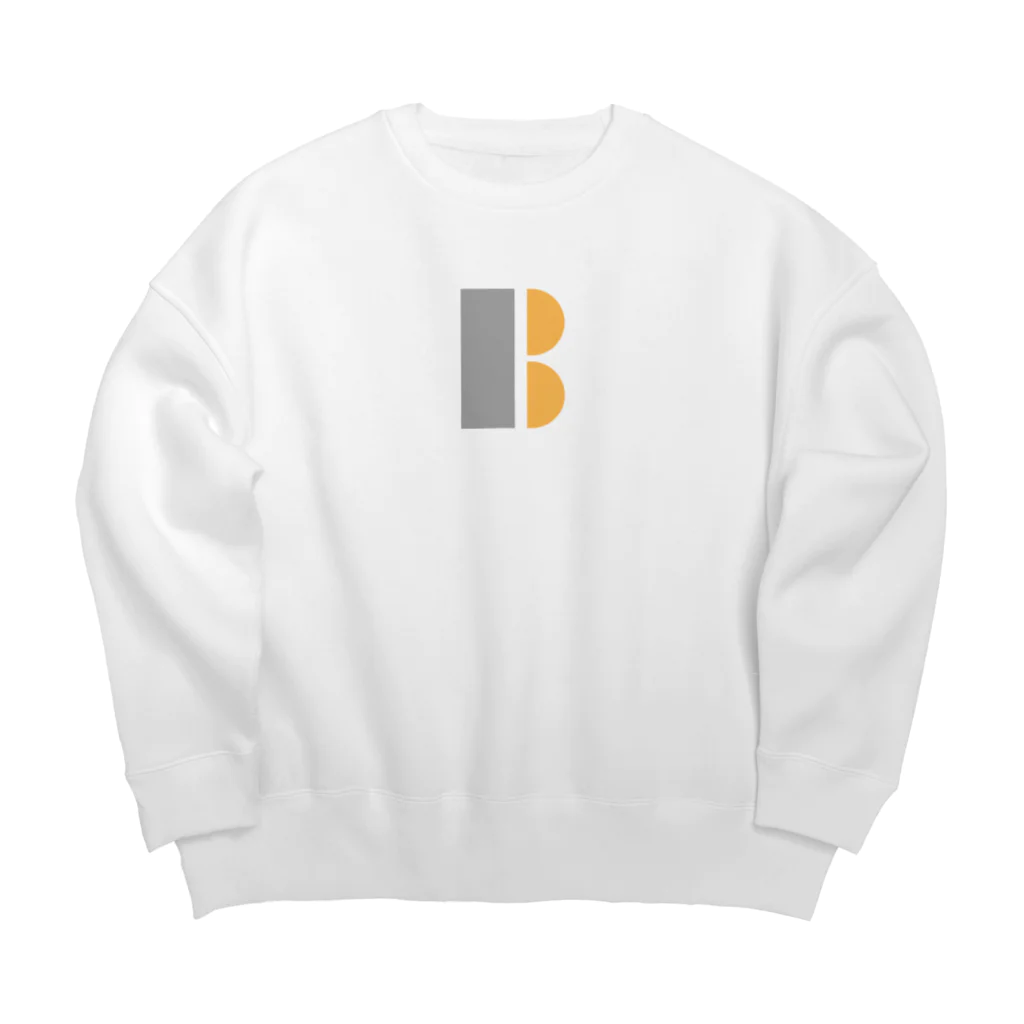 MojidakeのBマーク Big Crew Neck Sweatshirt