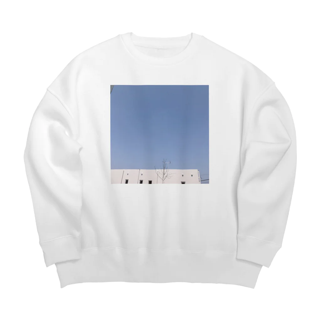 エモと鬱は紙一重。の白昼夢 Big Crew Neck Sweatshirt