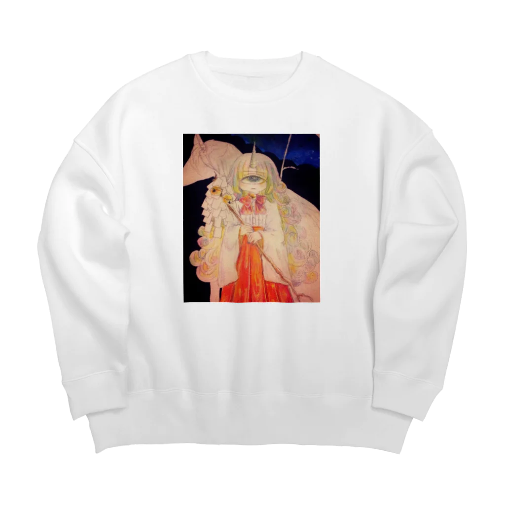 ﾙｷのBig Crew Neck Sweatshirt