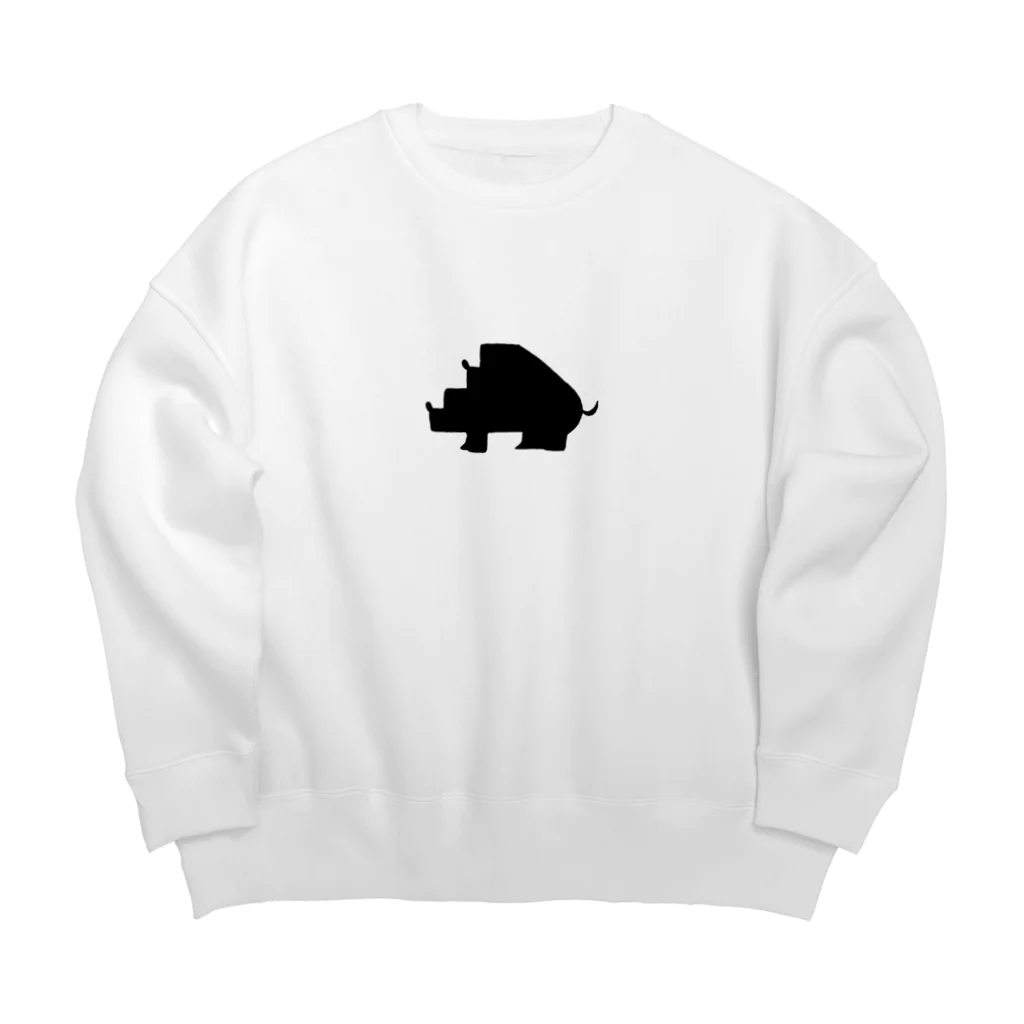 Animals MatingのAnimals  Mating(動物達の交尾) Big Crew Neck Sweatshirt