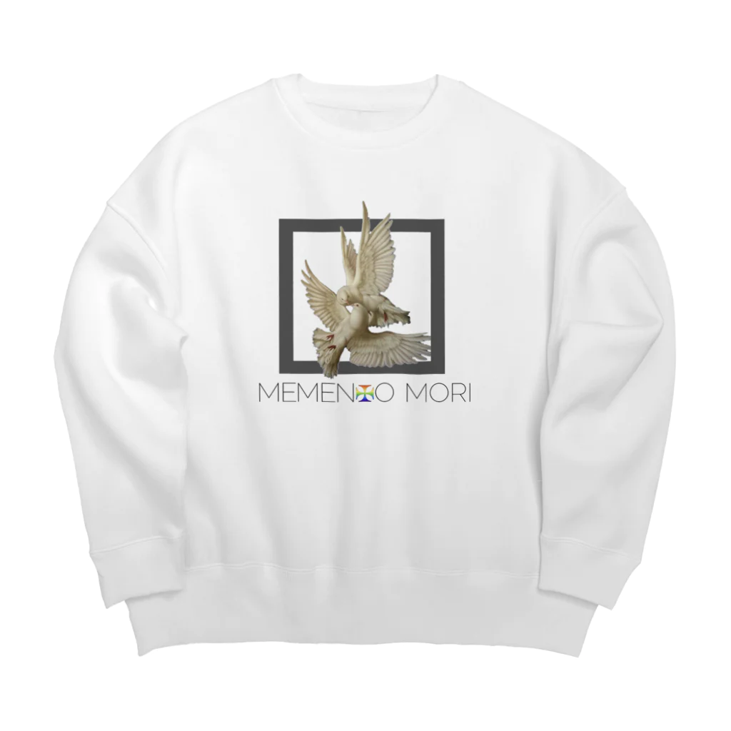 HANDSOMEの鳩_天使2000 Big Crew Neck Sweatshirt