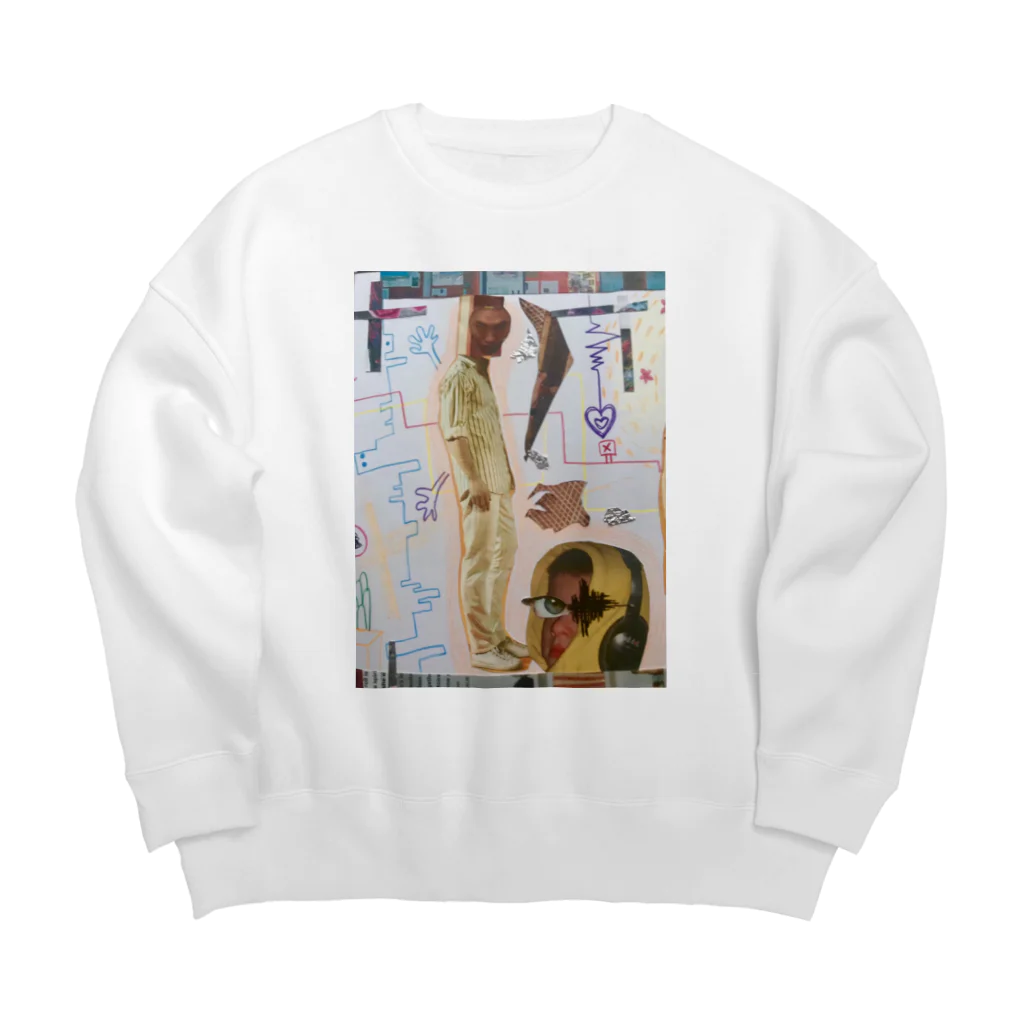 大嶋。のyang. Big Crew Neck Sweatshirt