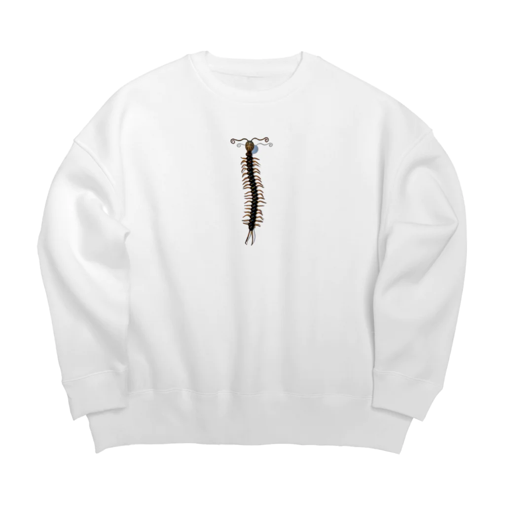 ヒデリのむかで Big Crew Neck Sweatshirt