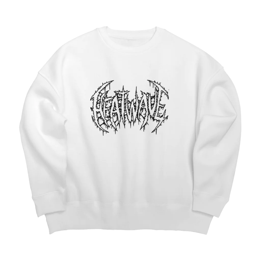 よしはらのHEATWAVE 公式ビッグロゴ Big Crew Neck Sweatshirt