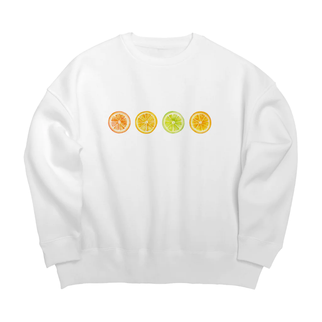 .porteのcitrus ビッグシルエットスウェット