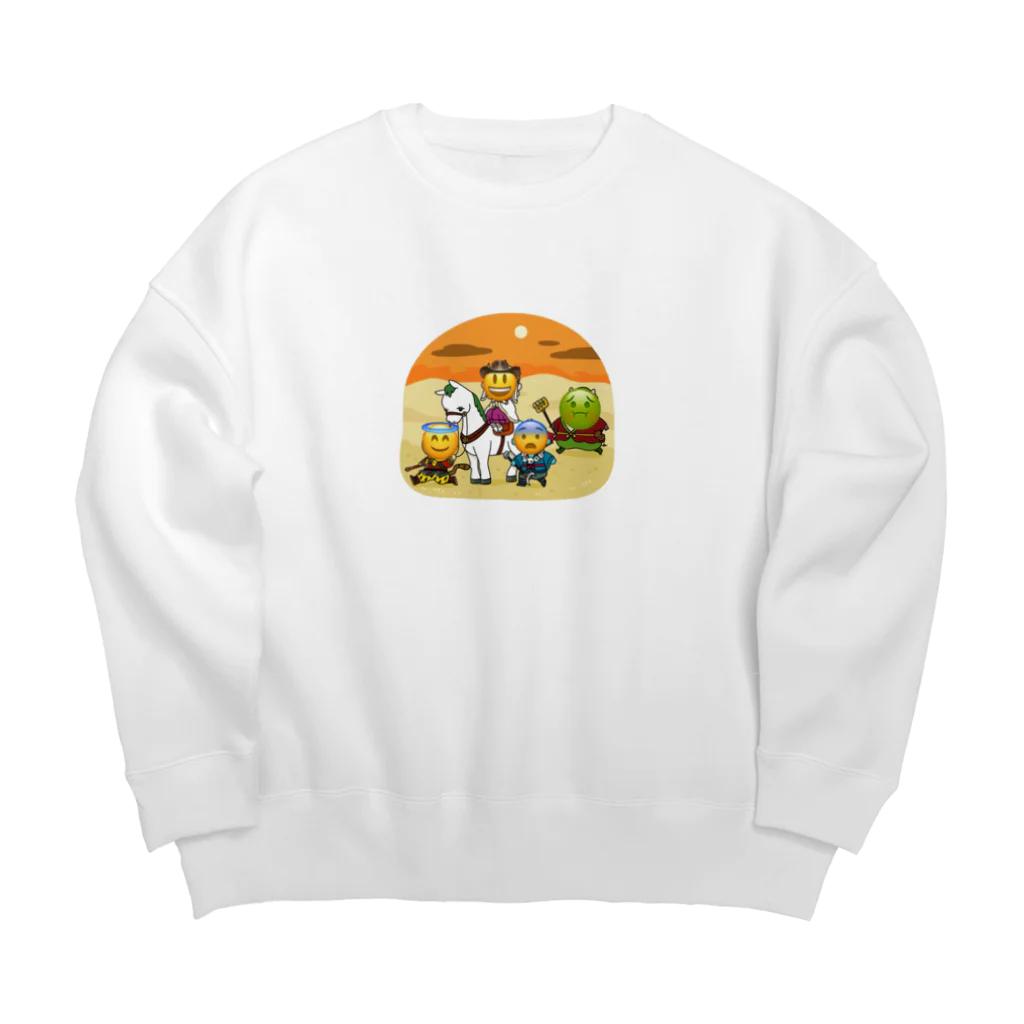 sn_wood99のSHY遊記 Big Crew Neck Sweatshirt