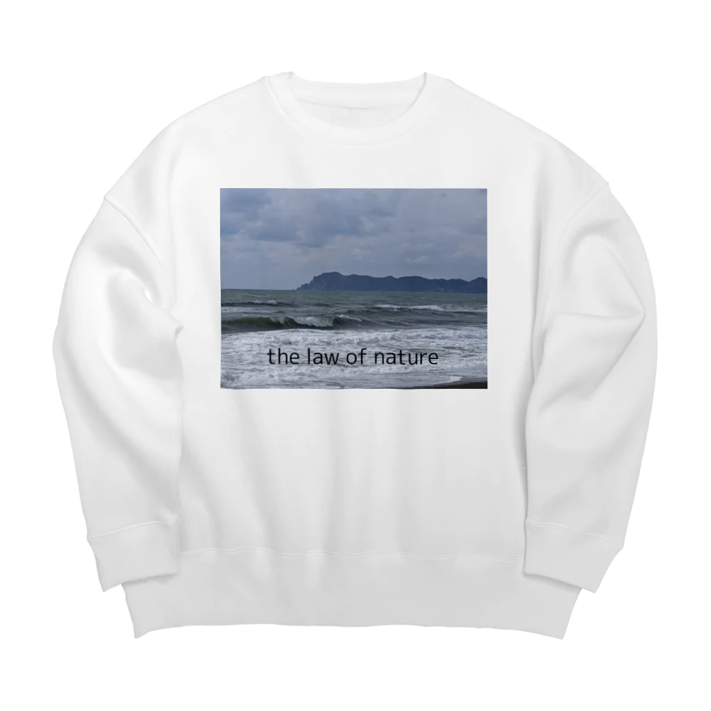 goriのthe law of nature Big Crew Neck Sweatshirt