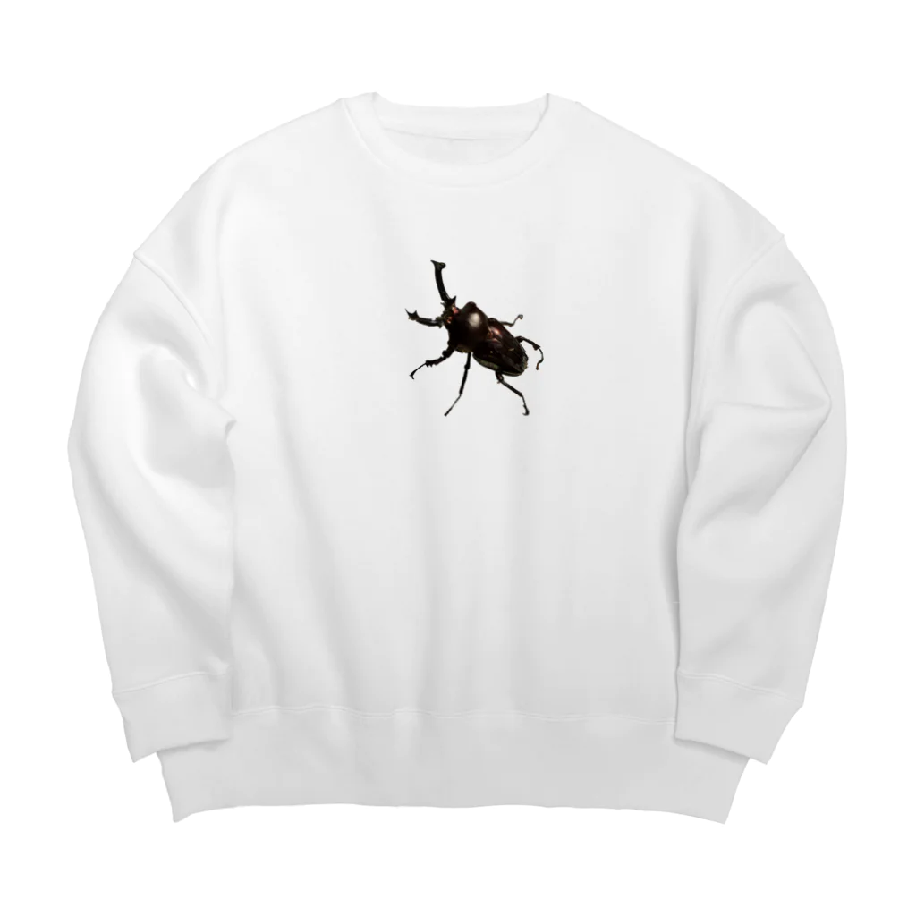 Kanjiのニジイロクワガタ　ダークレッド Big Crew Neck Sweatshirt