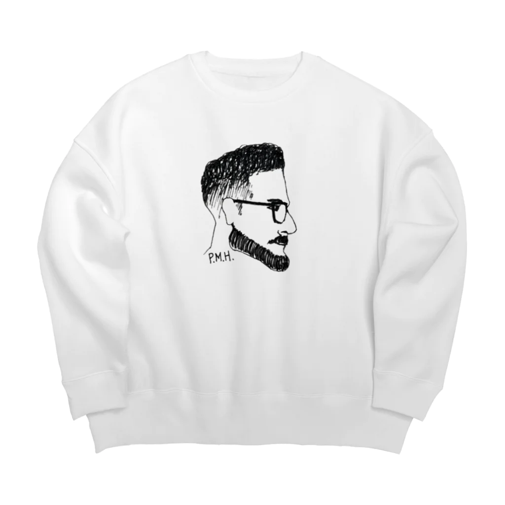 yoshiaki yasuharaのミスターホリデイ Big Crew Neck Sweatshirt