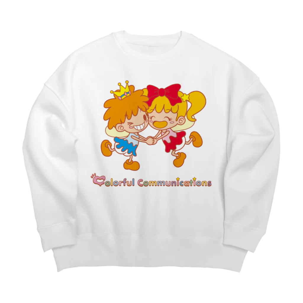 colorful communicationsのカラコミュちゃん ビッグシルエットスウェット