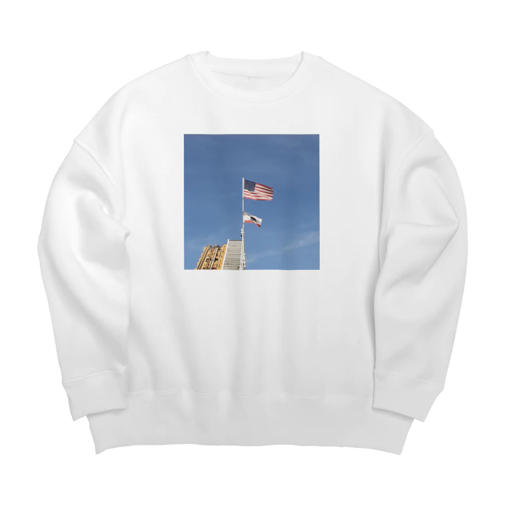 ひそかのおみせやさんのThis is America  Big Crew Neck Sweatshirt