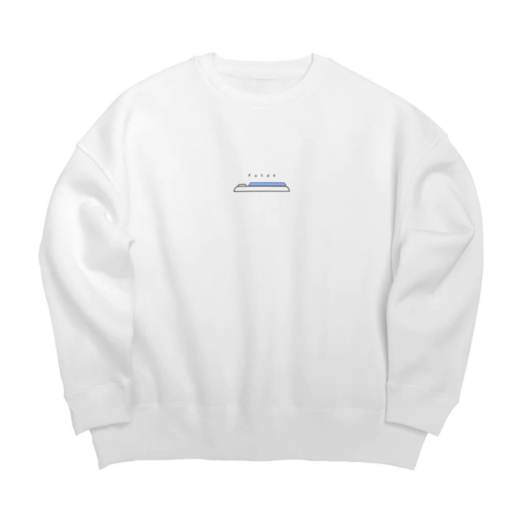 あまの川.jpのFuton (blue) Big Crew Neck Sweatshirt