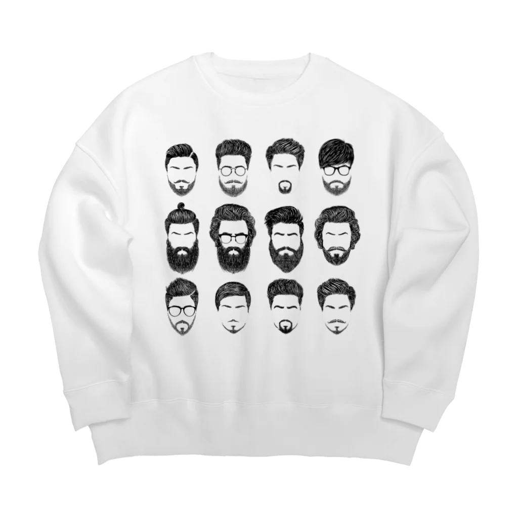 AOTN_GARAGEのヒゲ's Big Crew Neck Sweatshirt