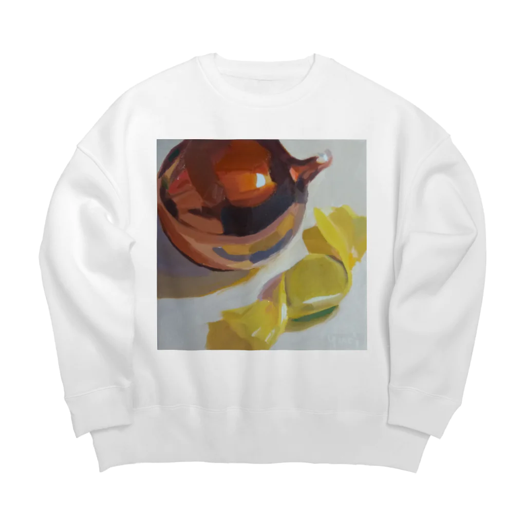 Yuri_Paintingのオーナメント＆キャンディ Big Crew Neck Sweatshirt