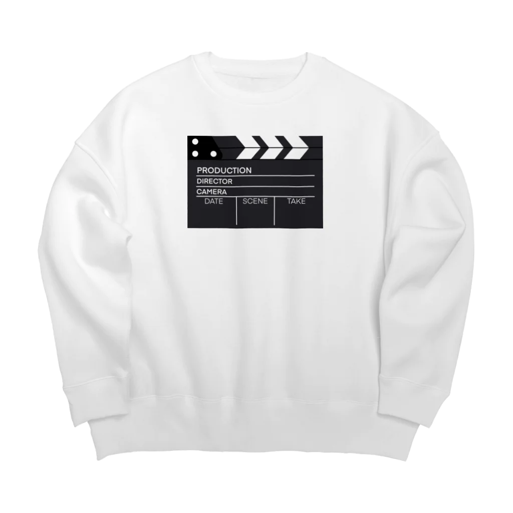 Labo gaokaのカチンコ Big Crew Neck Sweatshirt