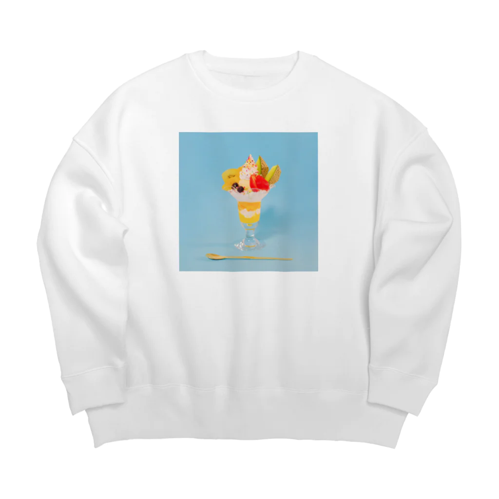 yumipsonsのフルーツパフェなアイテム Big Crew Neck Sweatshirt