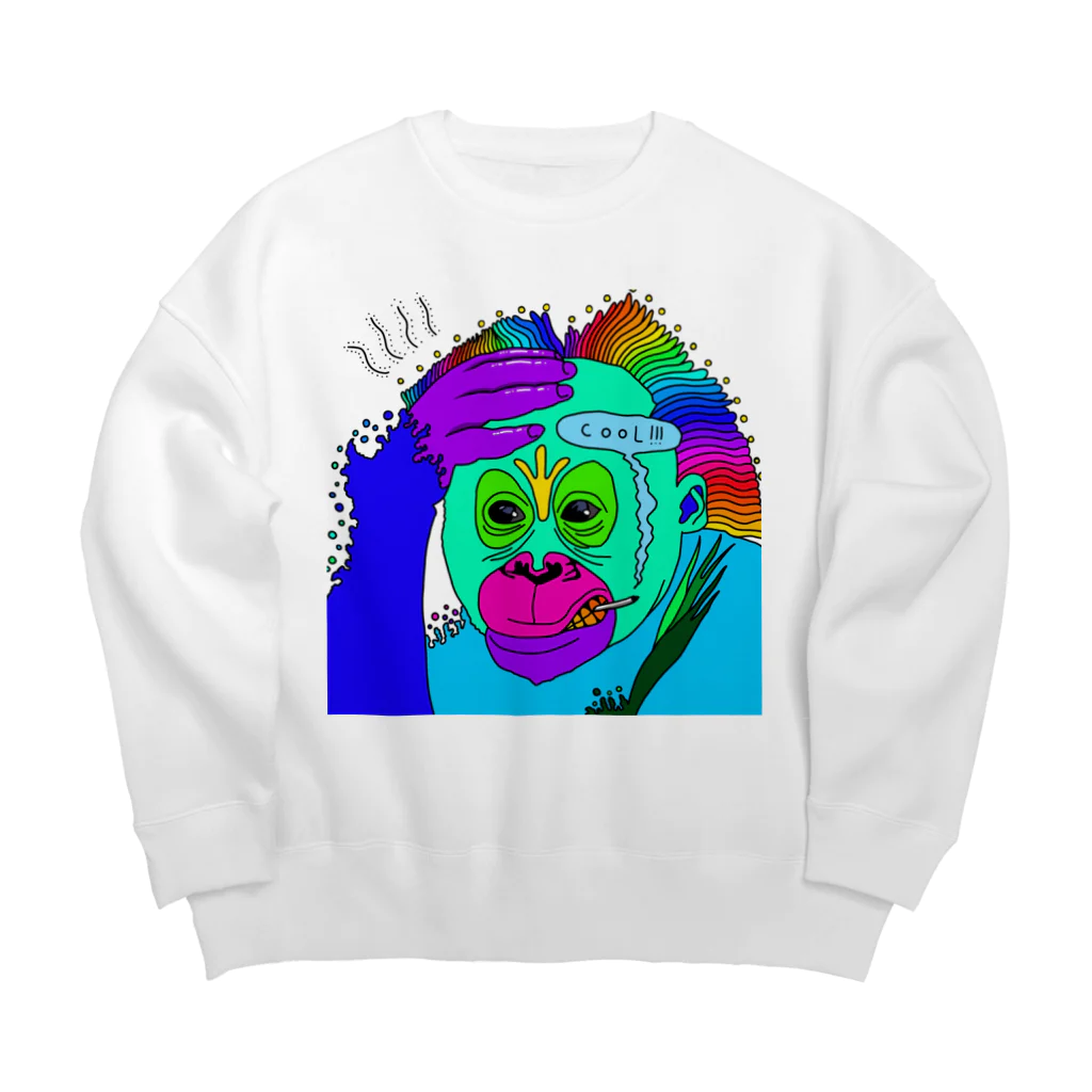 ReijiartのMonkey Man Big Crew Neck Sweatshirt