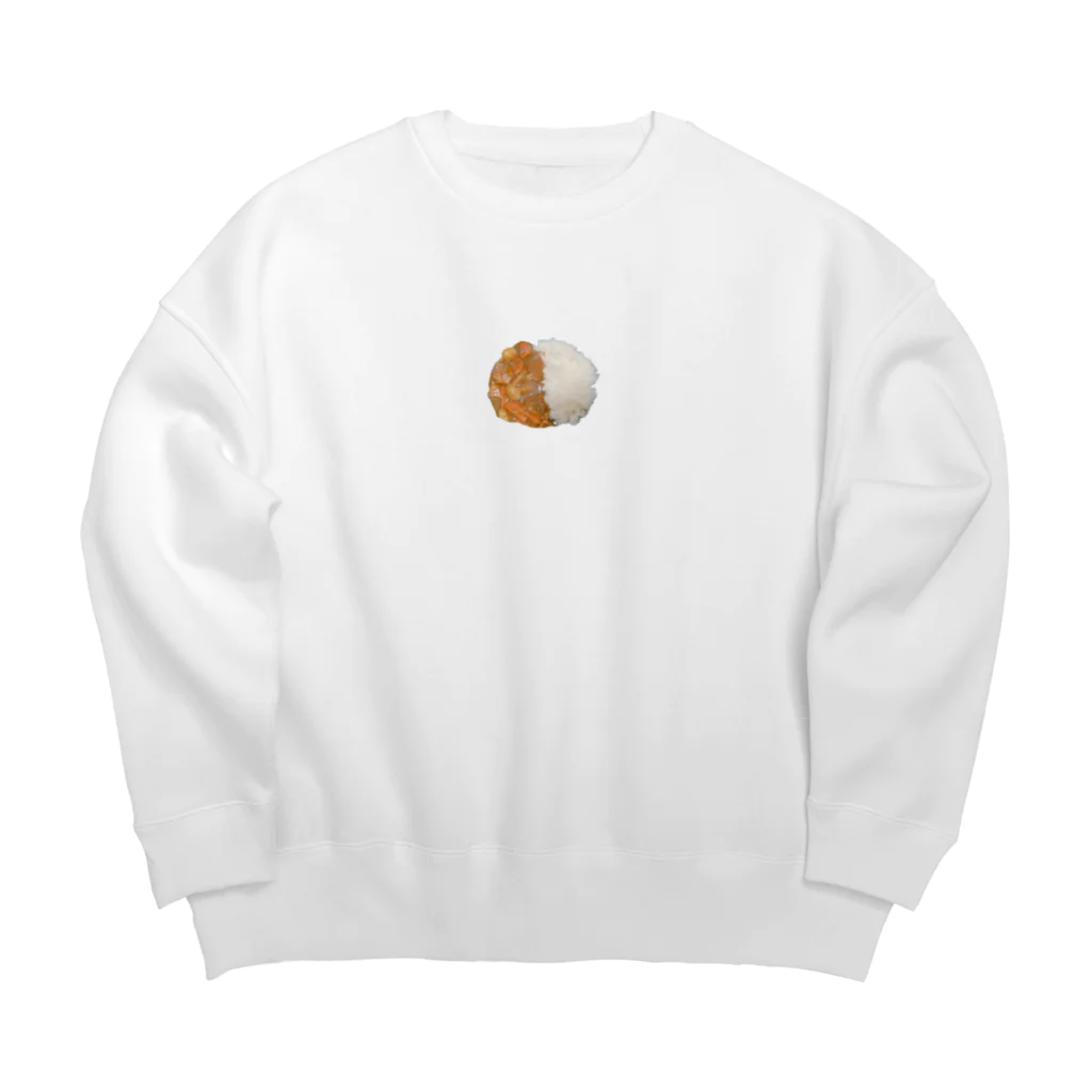 tablet  shopの具材多めのカレーシャツ Big Crew Neck Sweatshirt