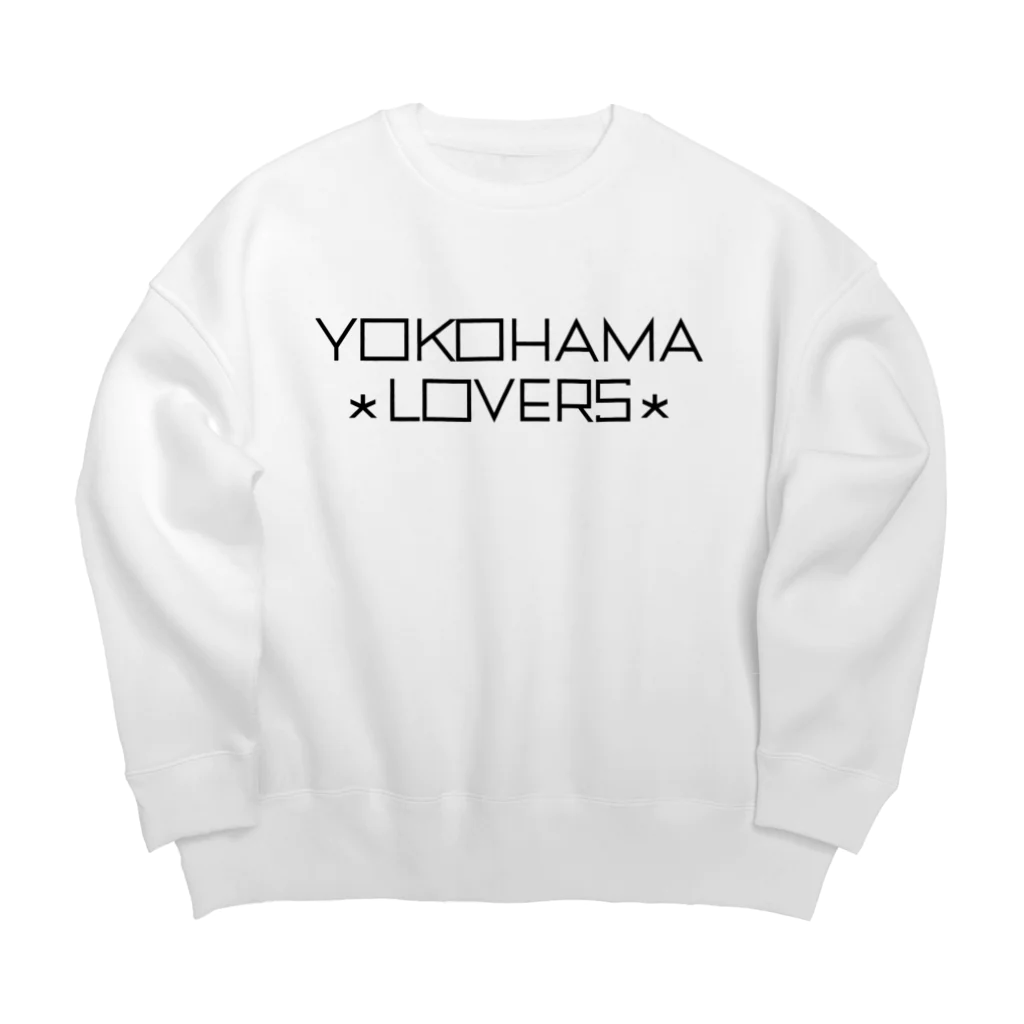 KEN's☆BASEBALL FAN SHOPのYOKOHAMA LOVERS 2 Big Crew Neck Sweatshirt