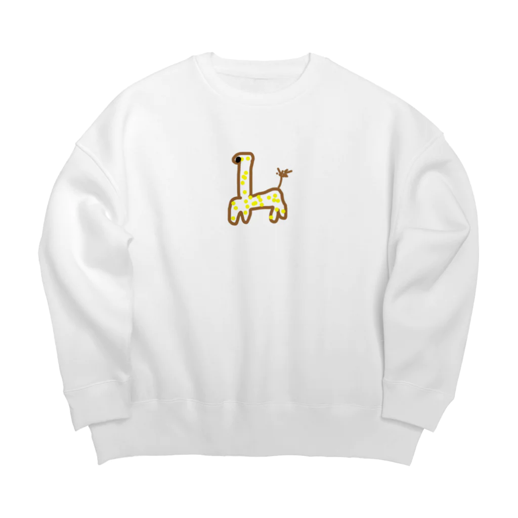 へーさく🌳外資系副業エンジニアの大人が頑張って描いたキリン Big Crew Neck Sweatshirt