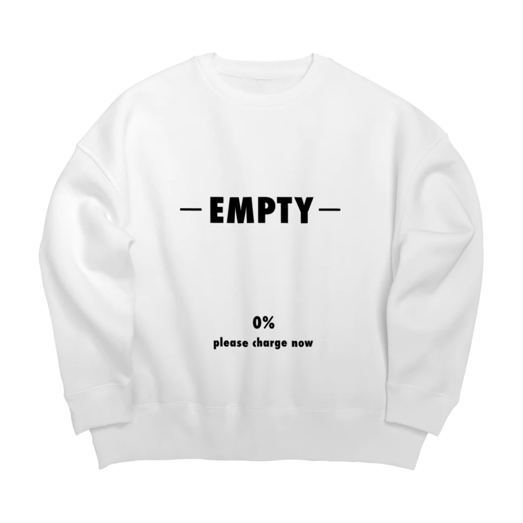 Yuya Itabashi︎のEMPTY  Big Crew Neck Sweatshirt