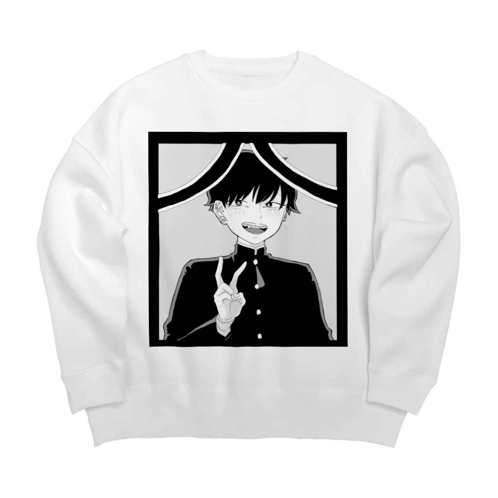 ゆりあのyey!! Big Crew Neck Sweatshirt