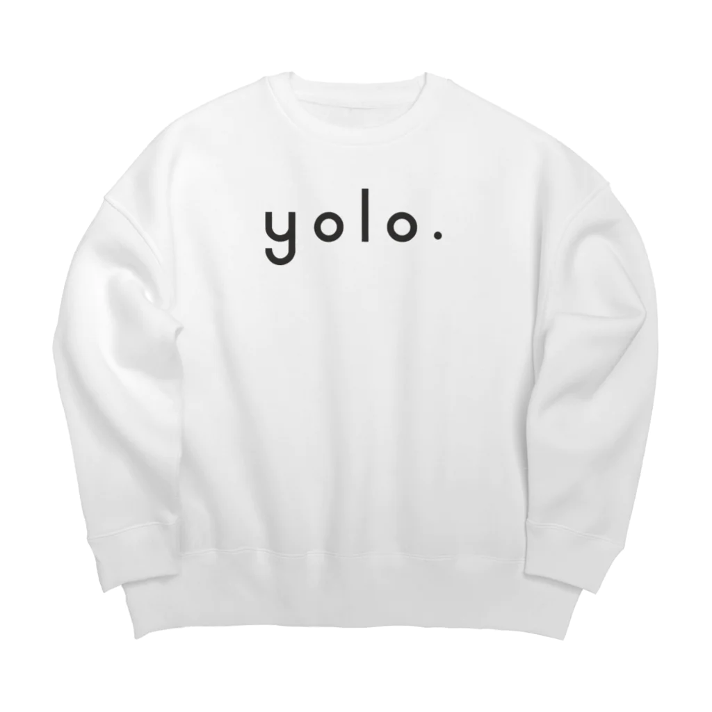 ROCCAのyolo. Big Crew Neck Sweatshirt