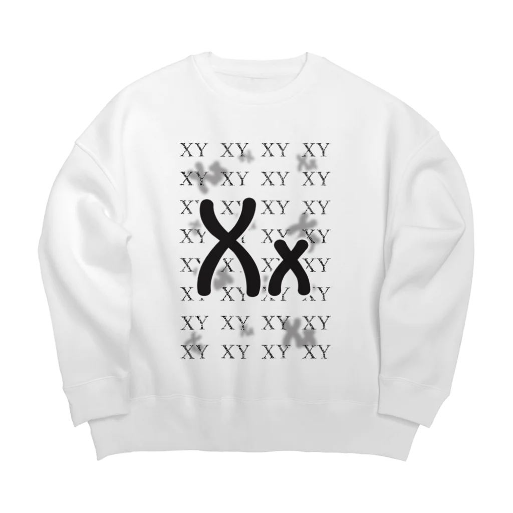 cosmicatiromの遺伝子XY Big Crew Neck Sweatshirt