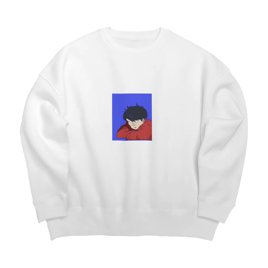 SenbaのNARUHODO BOY Big Crew Neck Sweatshirt