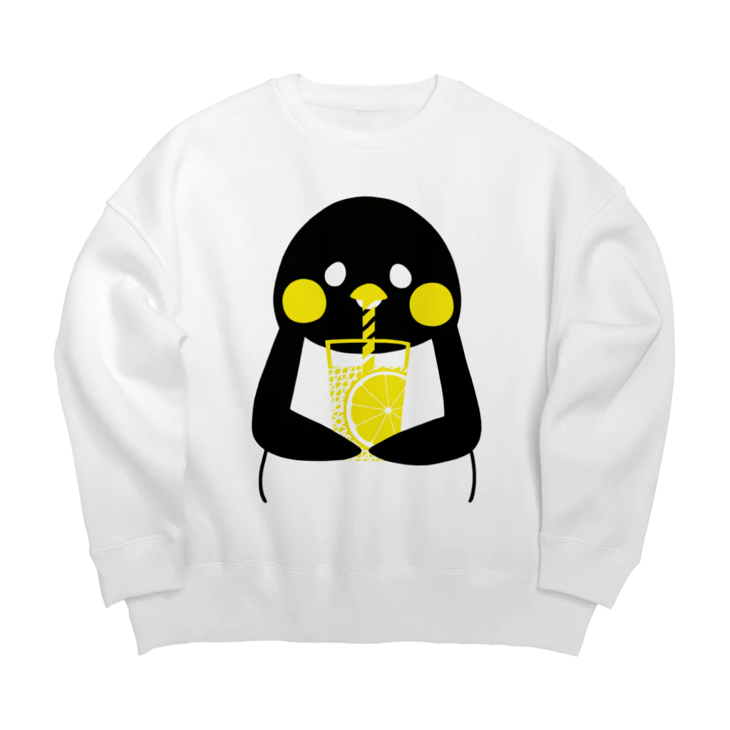 tafu tafuのレモネードぎんさん Big Crew Neck Sweatshirt