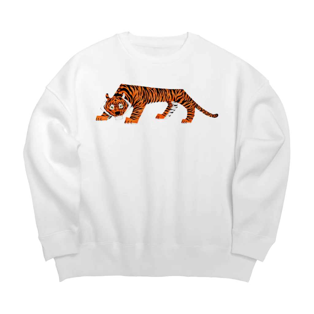 segasworksのTORAちゃん Big Crew Neck Sweatshirt