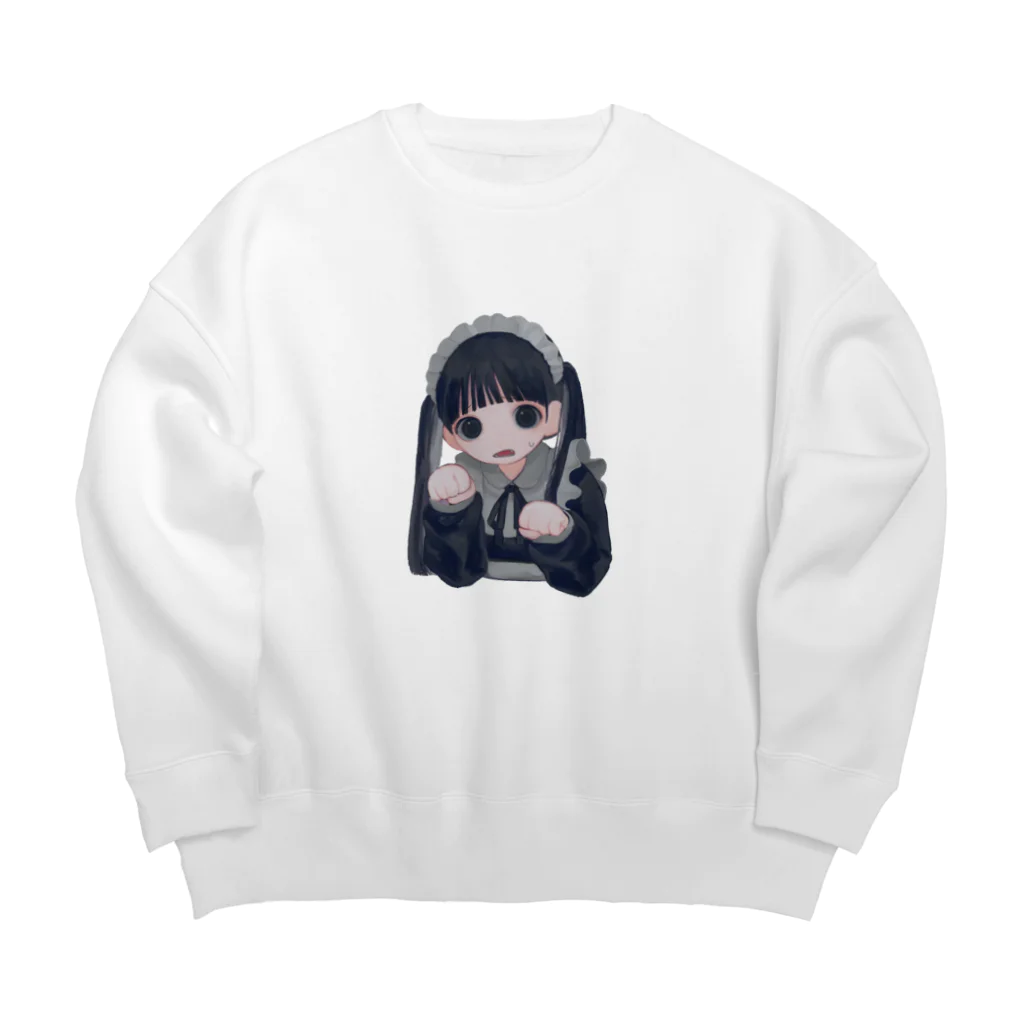 ねり梅子のつむにちゃん Big Crew Neck Sweatshirt