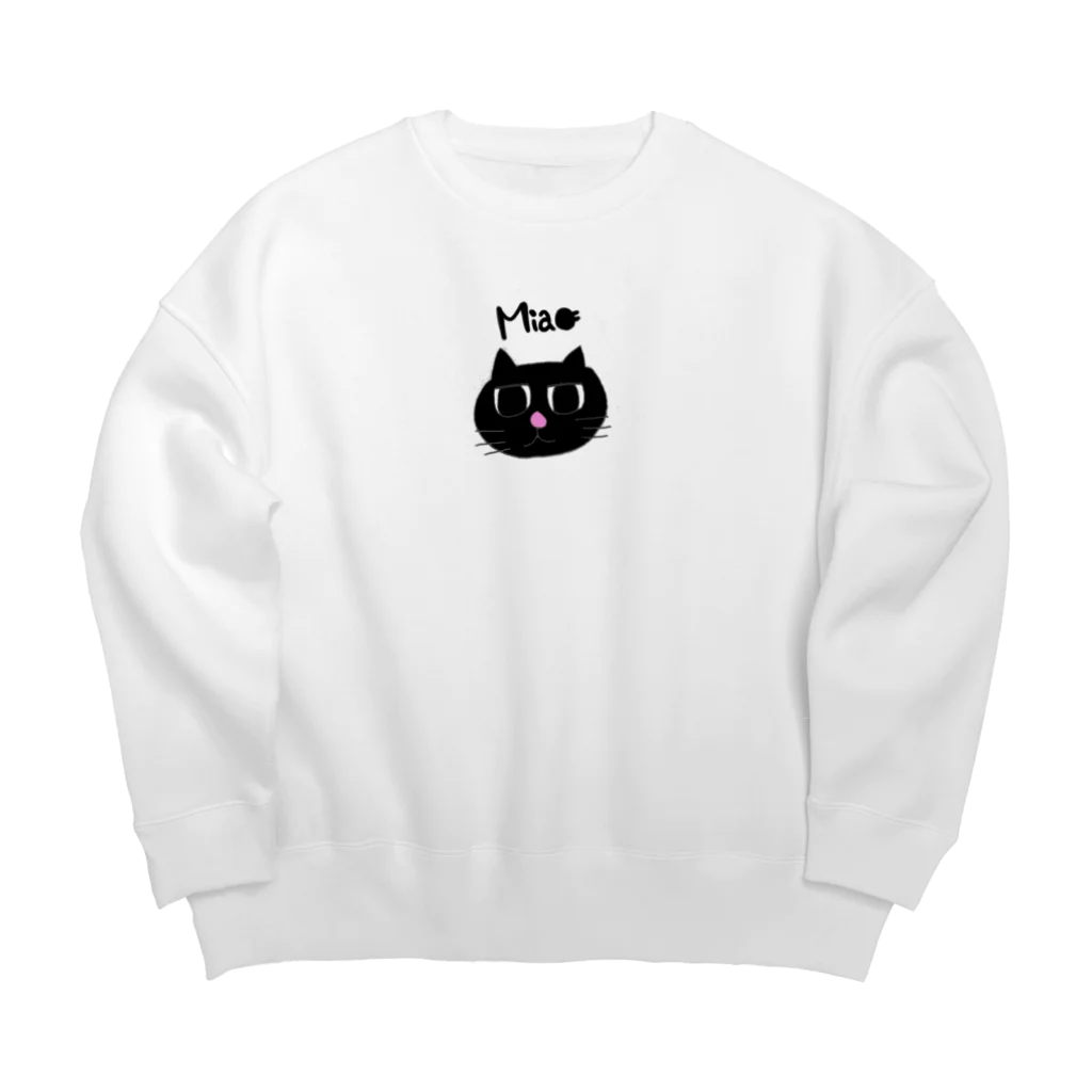 にゃんこ先生のMiao2 Big Crew Neck Sweatshirt