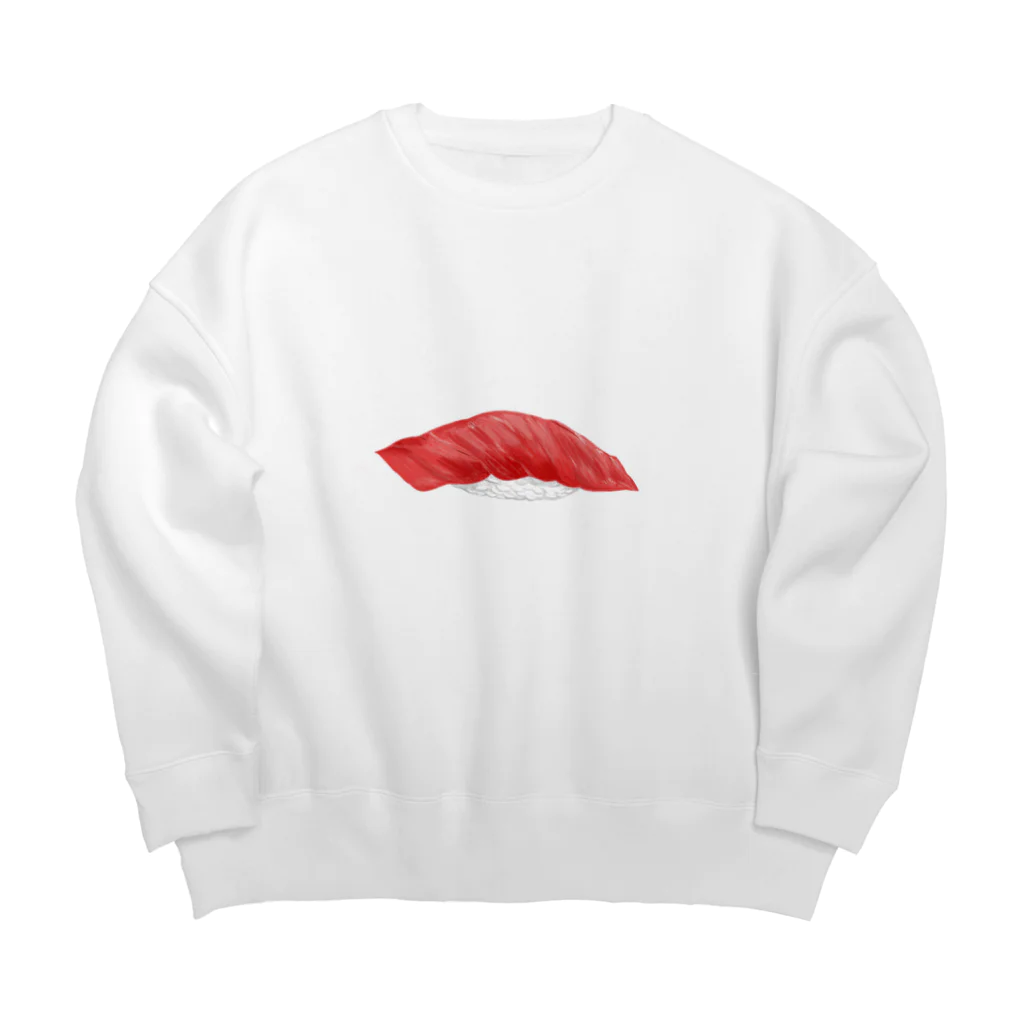 大の寿司　中トロ Big Crew Neck Sweatshirt