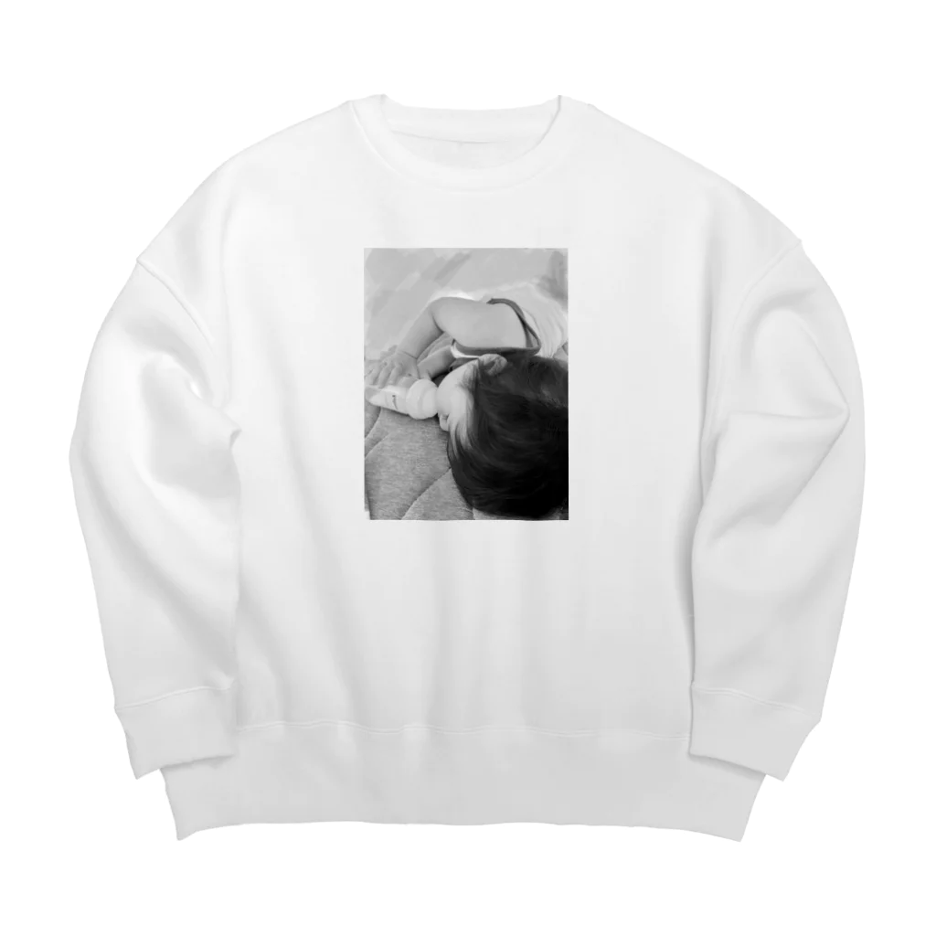 ayanasoraのあかちゃん Big Crew Neck Sweatshirt