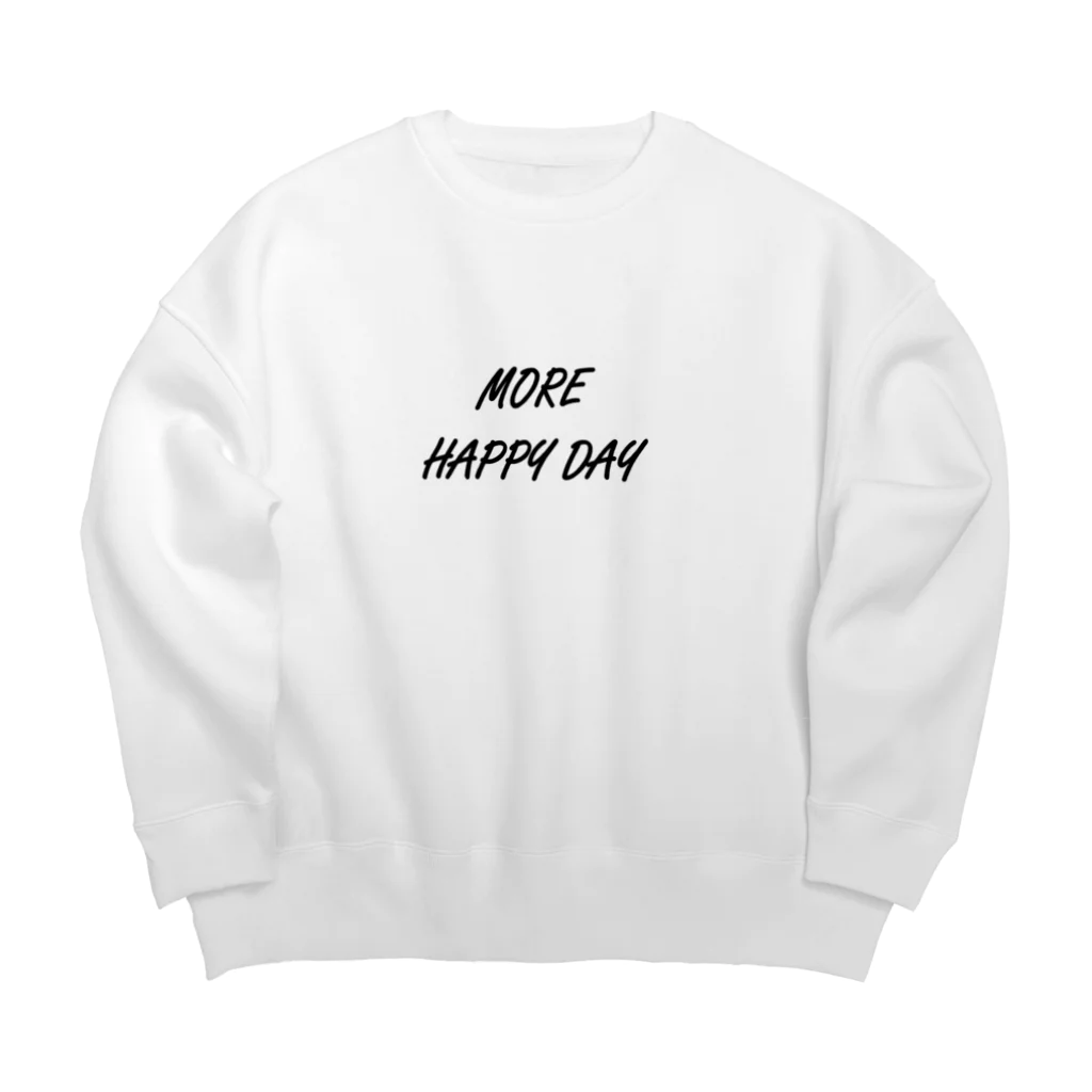 MORE HAPPY DAYのMORE HAPPY DAY ビッグシルエットスウェット