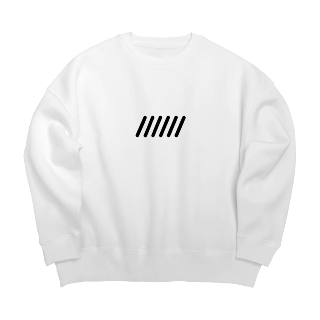 NA-JU232のライン Big Crew Neck Sweatshirt