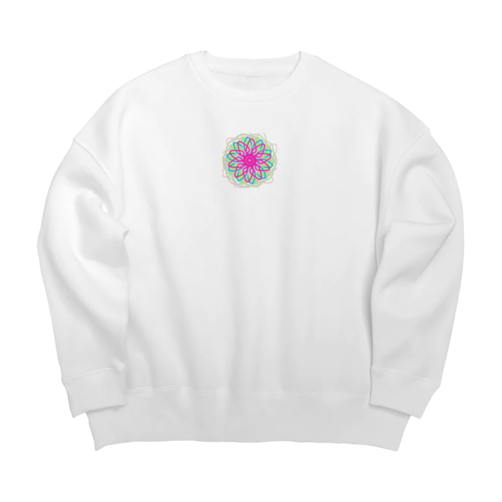 胡実クルミの惑星もどき Big Crew Neck Sweatshirt