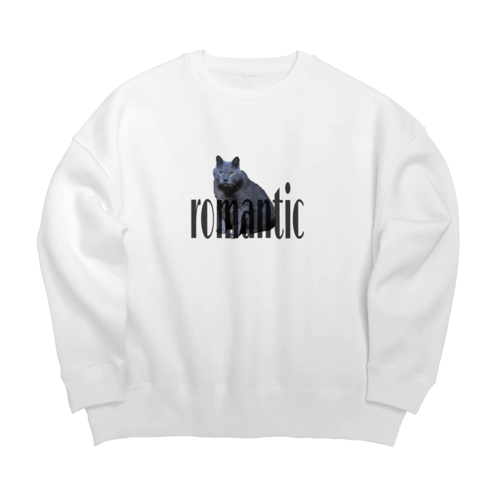 sakiのロマンティックキキ Big Crew Neck Sweatshirt