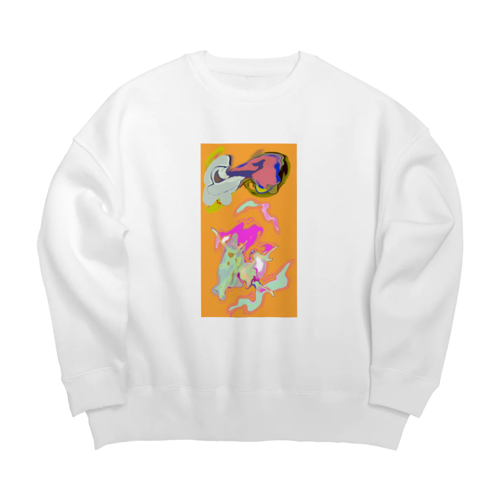 🏔のショーン∞ポリスの一日 Big Crew Neck Sweatshirt