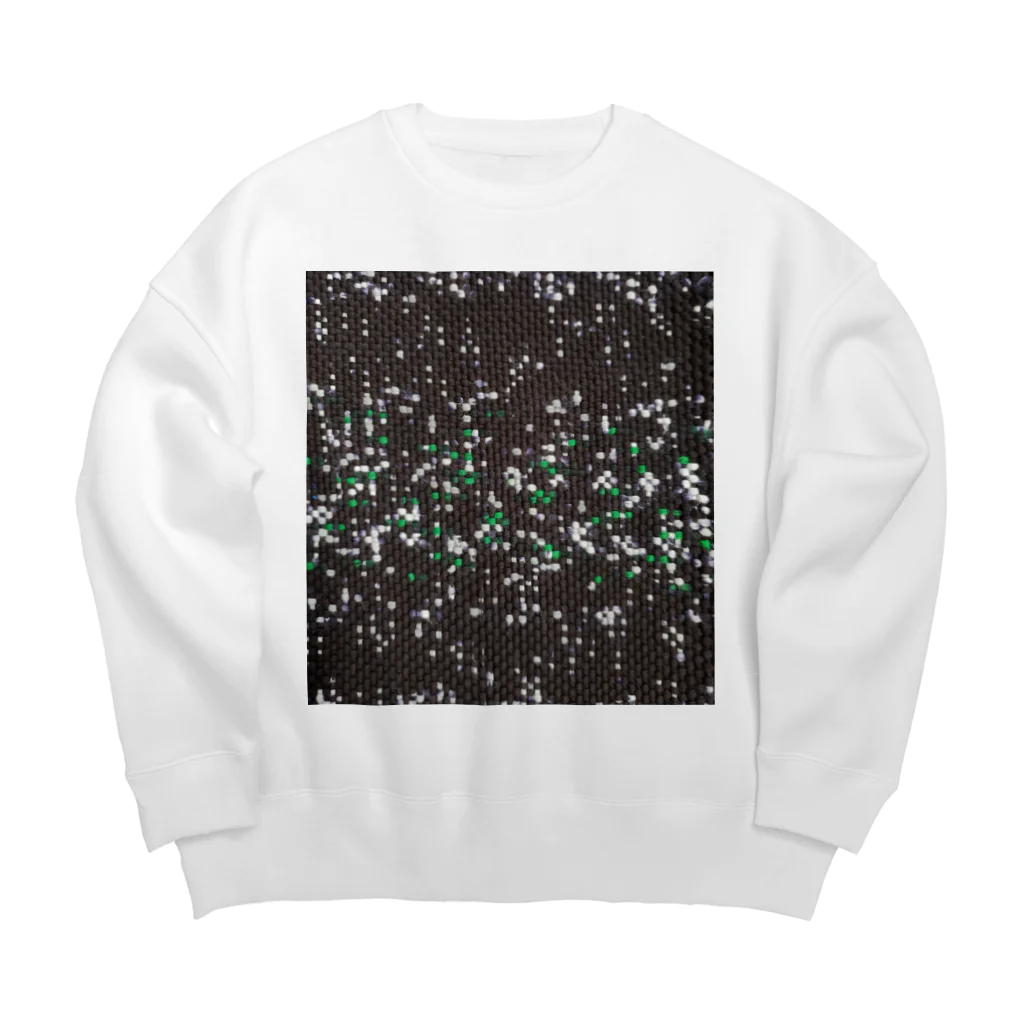 カヨラボ　スズリショップの雪と翠／カヨサトーTX Big Crew Neck Sweatshirt