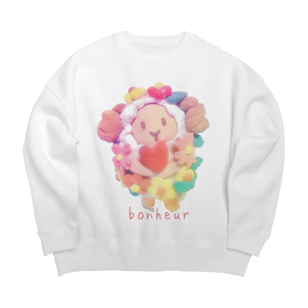 chocochoco0707の花ちゃん Big Crew Neck Sweatshirt