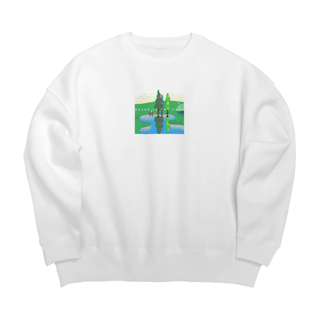 bgmのA Big Crew Neck Sweatshirt