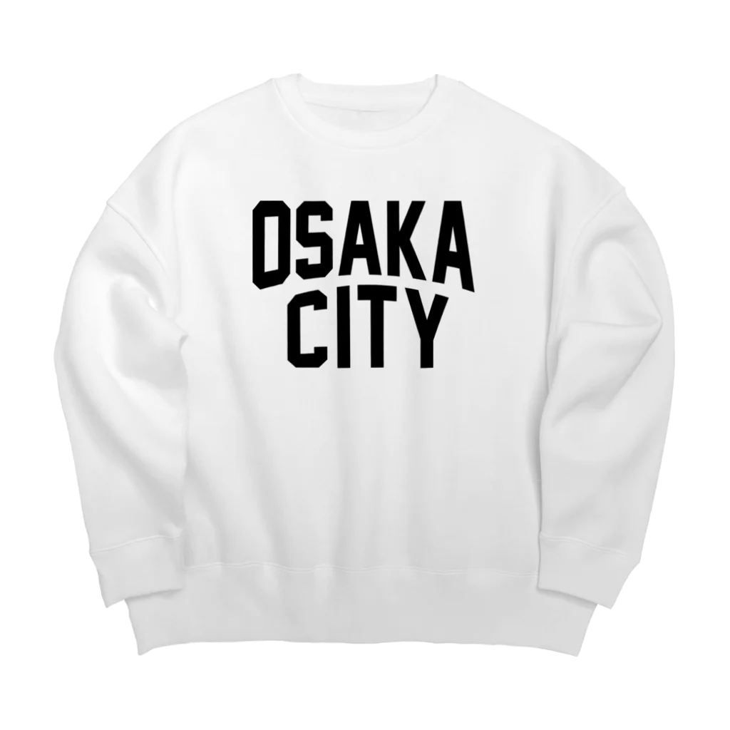 JIMOTOE Wear Local Japanの大阪 OSAKA CITY アイテム Big Crew Neck Sweatshirt